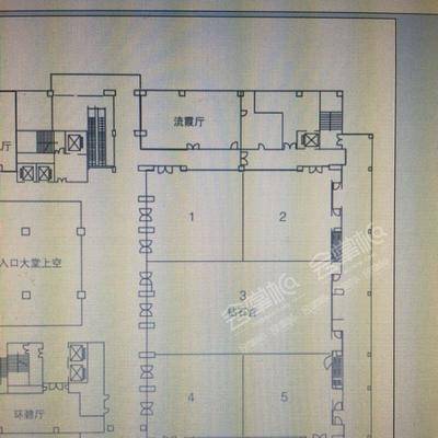 杭州黄龙饭店5钻石宫场地尺寸图58